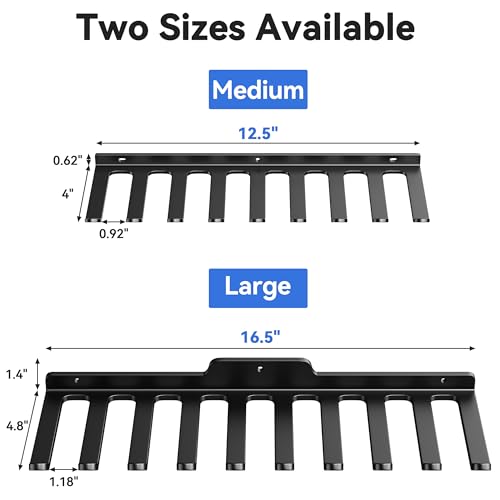 Wall-Mounted Home Gym Equipment Storage Rack | Home Organization - Image 8