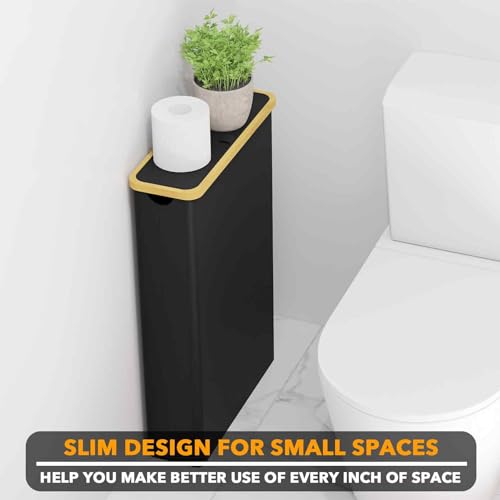 SpaceAid Extra Large Toilet Paper Storage with Lid, Hold - Image 7
