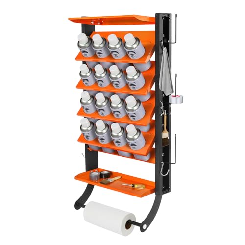 Spray Paint Can Holder, 16-Can Heavy Duty Spray Can Organizer - Image 2