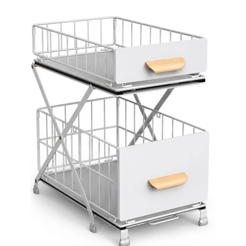 Pull Out Under Sink Organizer with Sliding Shelves - Image 2