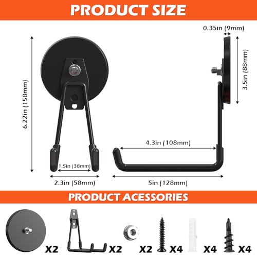 Extra Large Heavy Duty Magnetic Hooks for Hanging Garage - Image 3