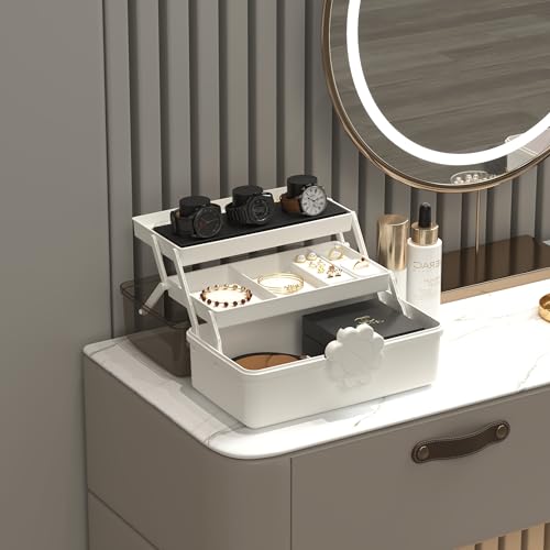 Covetree Hair Accessories Organizer with Handle, Lockable - Image 7