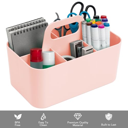 Tiawudi Multipurpose Caddy Organizer, Plastic Caddy with Handle - Image 4