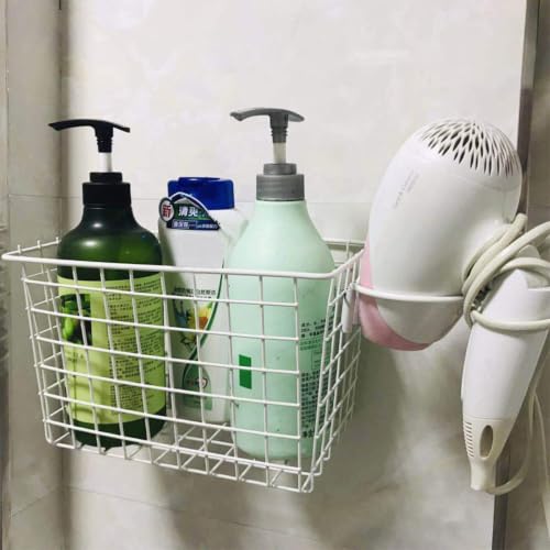 Ciieeo Hair Dryer Rack Wall Mounted Bathroom Storage Rack - Image 3
