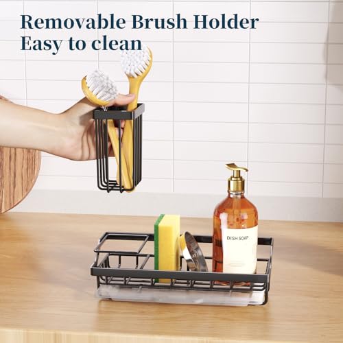Consumest Sponge Holder for Kitchen Sink - Kitchen Sink Caddy - Image 5