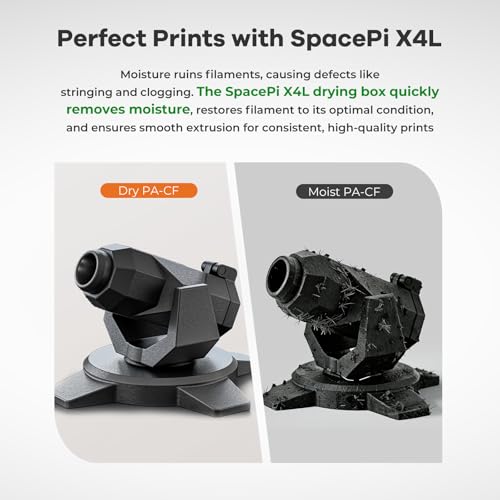 Creality Space Pi X4L Filament Dryer, 4 Spools 3D Printer - Image 6