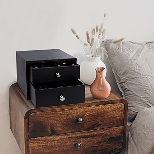 J JACKCUBE DESIGN Essential Oil Organizer Storage Box Case, Holds - Image 3