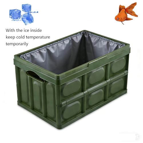 Collapsible SUV Trunk Organizer, Green - Image 7