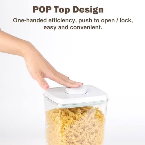 Pop Airtight Food Storage Containers Set with Lids, 6 Pcs - Image 3