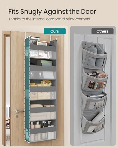 SONGMICS 5-Tier Over the Door Organizer, Foldable - Image 5
