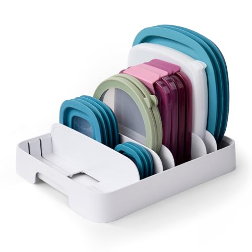 YouCopia StoraLid 24 Container Lid Organizer, Adjustable Plastic - Image 2