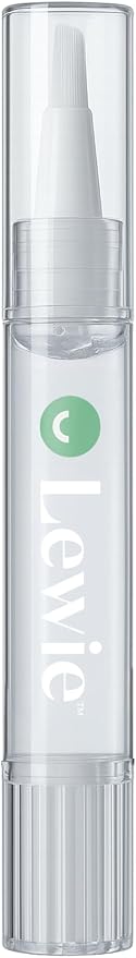 Lewie Travel Size Teeth Whitening Wand (1.4ml) – Pocket-Sized Dentist-Developed Brightening Pen, Enamel-Safe Gel with Natural Ingredients, Gentle Stain Removal for Sensitive Teeth On-the-Go