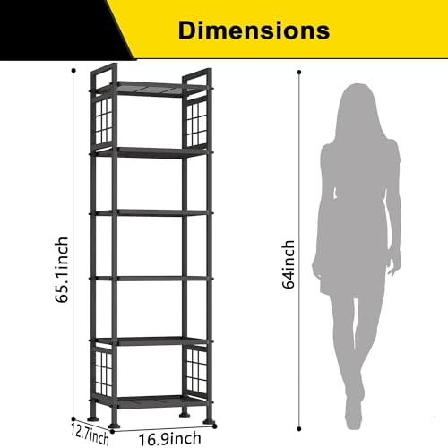 GIOTORENT 6-Wire Standing Storage Shelf for Bathroom | All Products - Image 3