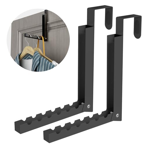 Over The Door Hanger Folding Clothes Drying Rack, Folding - Image 5