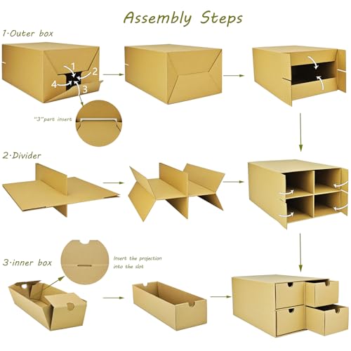 4 Sets Trading Card Storage Boxes, Includes 16-750 CT - Image 5