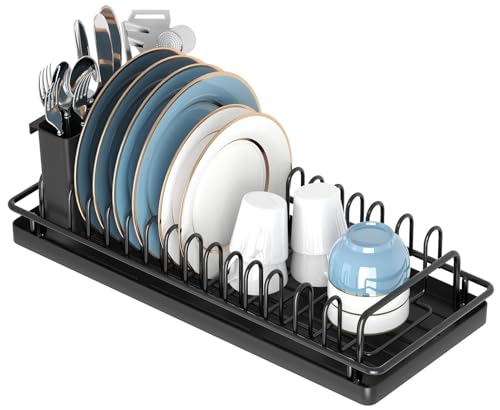 XYZLVSI Compact Small Dish Drying Rack, RV Dish Rack for Kitchen - Image 2