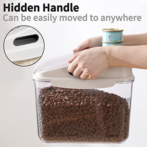 5.5LB Dog Food Storage Container, Airtight Pet Treat Bin - Image 4