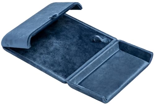 Large Velvet Pearl Necklace Gift Box Jewelry Storage Case - Image 8