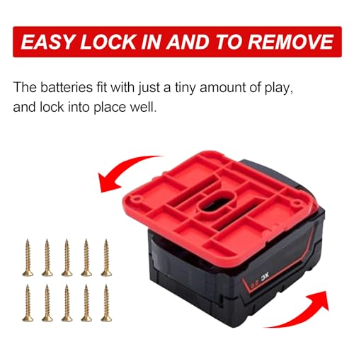 20pas Tool Holders and Battery Holder for Milwaukee M18 - Image 8