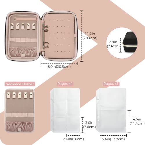 ProCase Large Travel Jewelry Organizer Case, Jewellery - Image 6