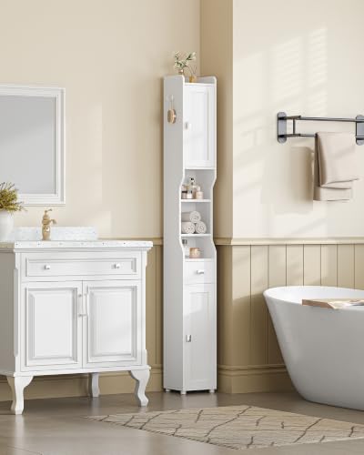HEXCELEN Bathroom Storage Cabinet,Tall Narrow Bathroom - Image 2