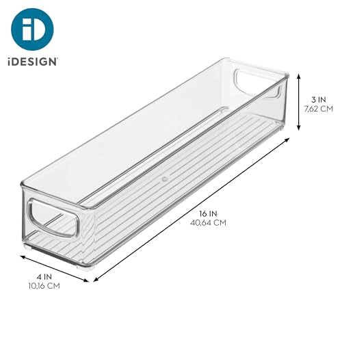 iDesign Slim Storage Bin Organizer, Extra Long Narrow - Image 5