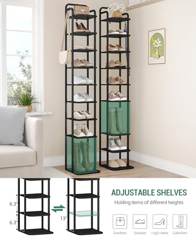 Hzuaneri Vertical Shoe Rack, Shoe Shelves, Wood Shoe | All Products - Image 5