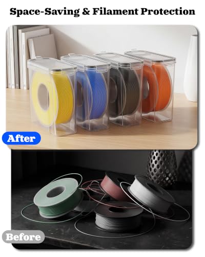 Filament Storage Box 6 Pack — Airtight 3D Printer Filament - Image 7