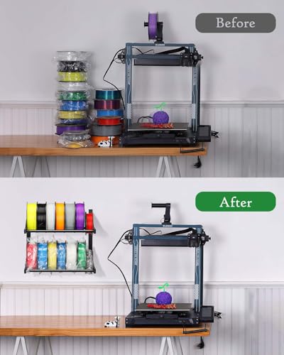 AHOWPD Wall Mount Filament Storage Rack- Wall Mount 3D - Image 6