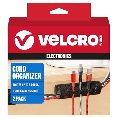 VELCRO Brand Cord Organizer, 5 Cable Slots, Wire Man | All Products - Image 7