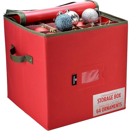 Handy Laundry Christmas Ornament Storage - Stores upto 64 Holiday - Image 2