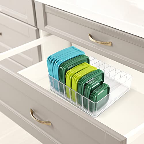 Bawuie Lid Organizer for Food Storage Container, Plastic Lid - Image 5