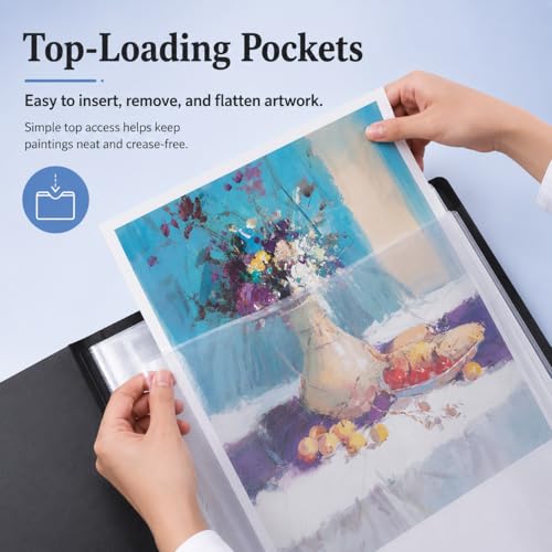 Diamond Art Portfolio Book 22"×16" (55cm×40cm), 30sleeves - Image 6