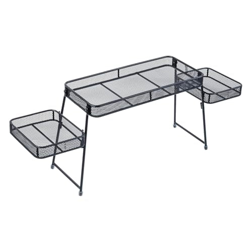 MyGift Over the Sink Shelf, 3-Tier Black Metal Kitchen - Image 8