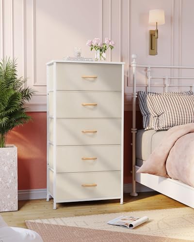 Tall Dresser, Wide Vertical Fabric Storage Organizer - Image 3
