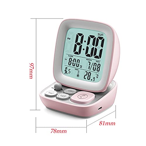 Cartoon Digital Alarm Clock Student Kids Bedside Clocks Home - Image 6