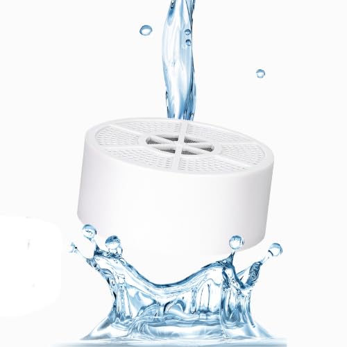 Bath Filter for Tub Faucet - 11 Stage Bathtub Water Filter with Vitamin C - Removes Chlorine & Contaminants - Bath Water Filter for Baby & Kids - Healthy Skin & Hair (White Replacement-Small)