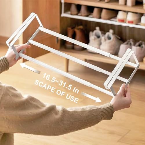 Expandable Shoe Rack Organizer - Adjustable Shoe Rack & Under - Image 5