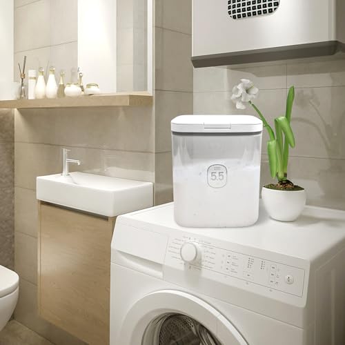 5.5L Laundry Detergent Dispenser with One-Press Lid - Image 3