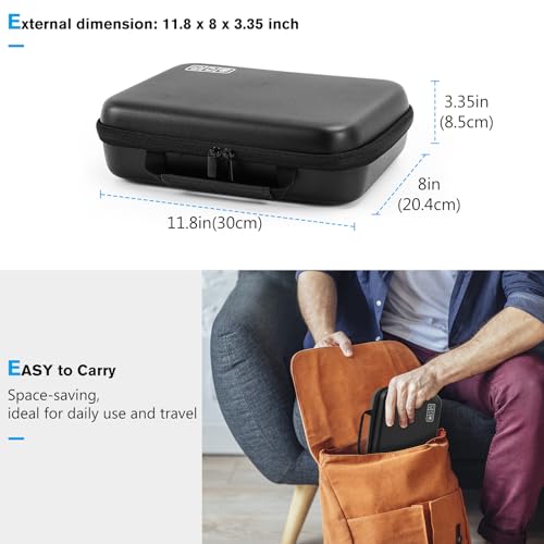 ProCase Hard Travel Electronic Organizer Case for Ma | All Products - Image 7