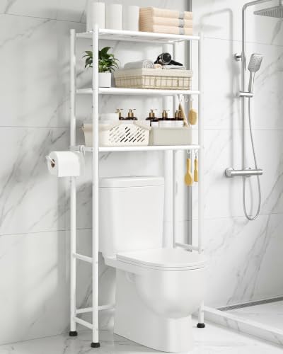 Kitsure Over Toilet Storage Rack, Sturdy Metal - Image 2