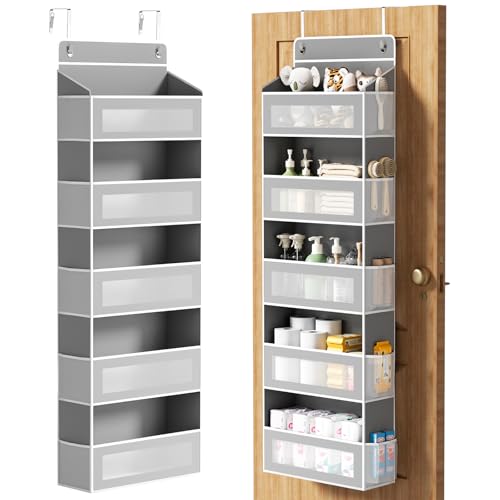 Over The Door Organizer, Over the Door Storage with 5 Large 10 - Image 2