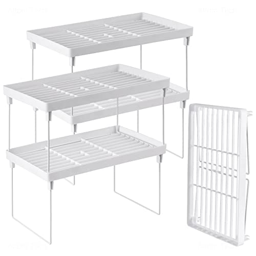 NiHome 4-Pack Stackable Plastic Kitchen Storage Shel | All Products - Image 2