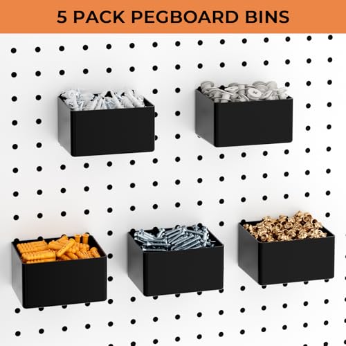 INCLY 120PCS Pegboard Accessories Organizer Kit with Peg - Image 7