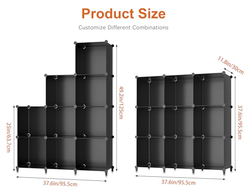 HOMIDEC Closet Organizers and Storage, 9 Cube Storage Organizer - Image 4