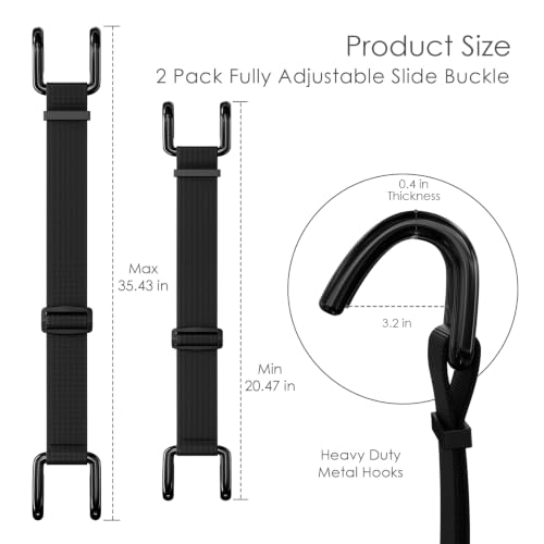 2Pcs Metal Non-Slip Double Claw Trash Can Lid Lock - Image 3