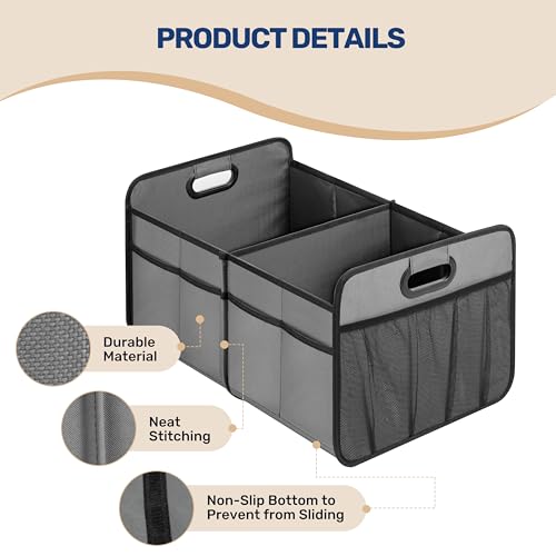 YSSOA Trunk Organizer for Car/SUV/Truck, Collapsible 2 - Image 6