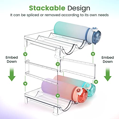 spospo Water Bottle Organizer for Cabinet, Water Bot | All Products - Image 3