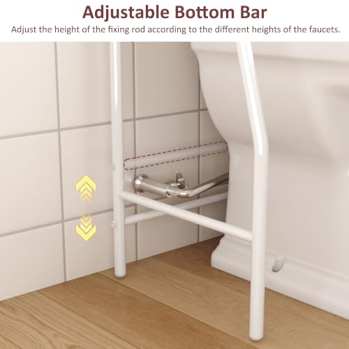 HOME BI Over The Toilet Storage Shelf, 3-Tier Over Toilet - Image 6