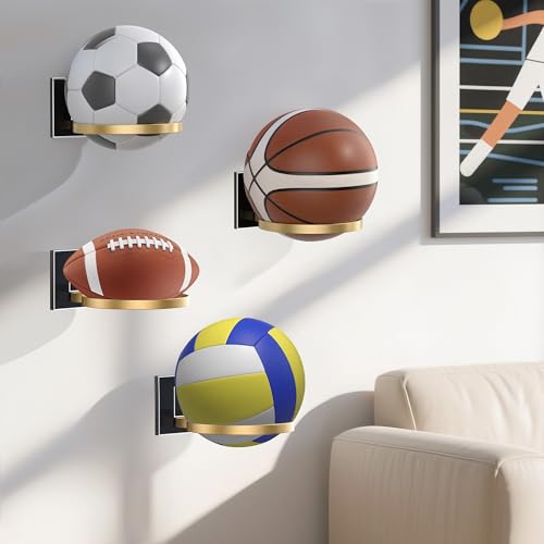 Ball Holder Wall Mount for Basketball, Soccer - Image 7